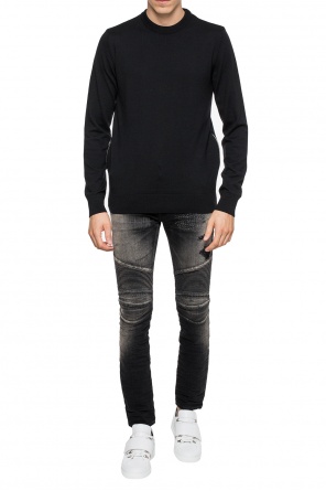 Sweater with decorative zippers, zdjęcie 2 Sweater with decorative zippers od Balmain
